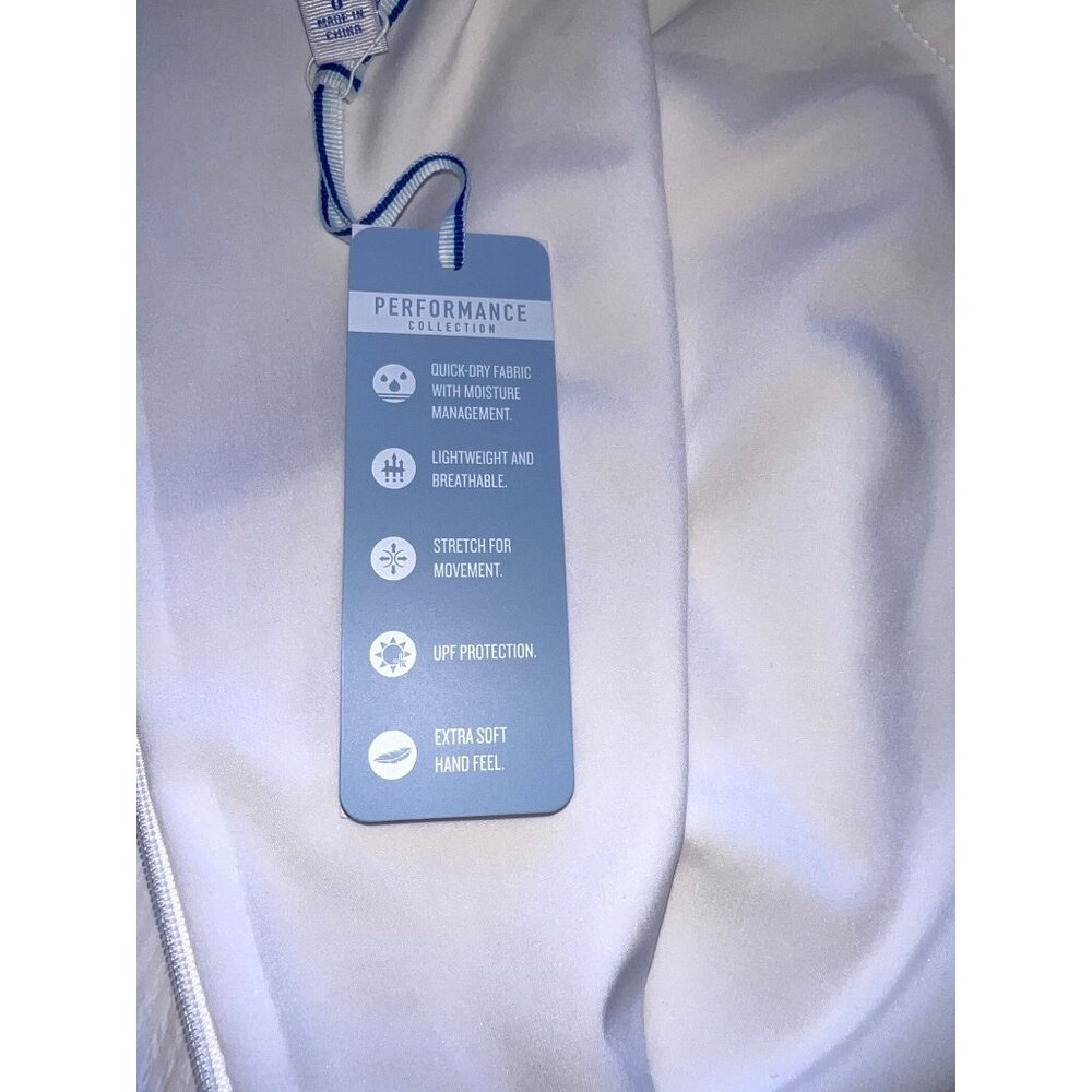 Southern Tide Dress Womens 6 White Nylon Blend Seersucker Belted Casual NWT - Picture 7 of 9